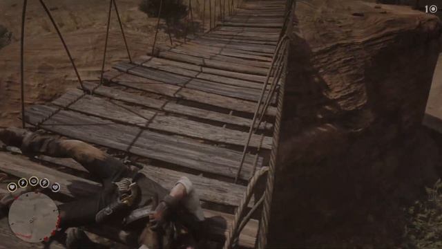 Red Dead Redemption 2 - Баг с мостом смотреть онлайн
