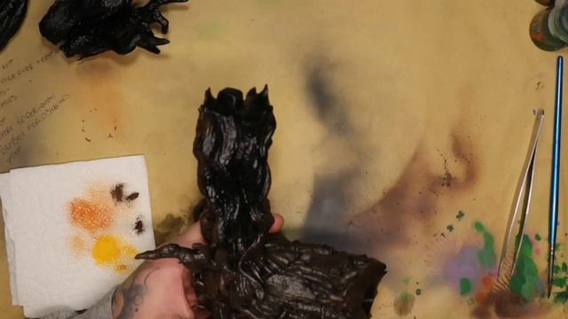 Guardians Of The Galaxy Groot - 3D Print Model Paint Tutorial