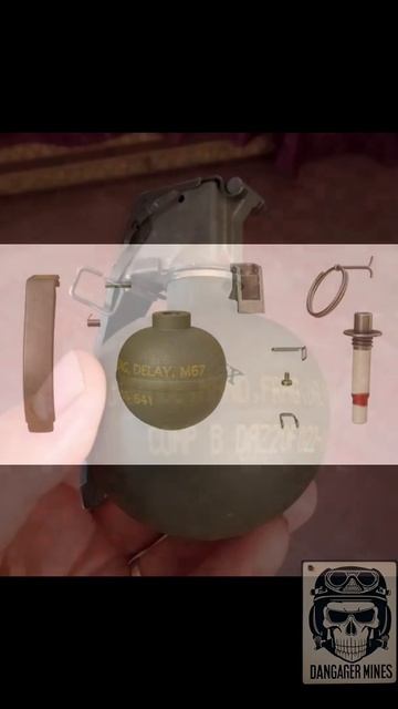 M 67 - ручна уламкова наступальна граната