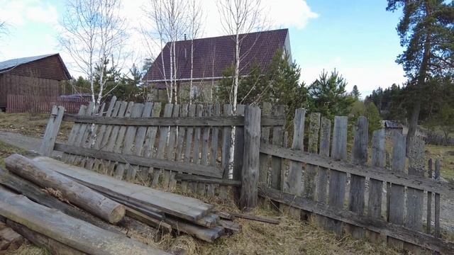 Зачем я это нашел? Забор начало. Жизнь в деревне после переезда. смотреть онлайн