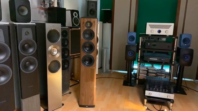 BASS QUALITY Test ELAC Vela + Copland CTA408 Tube Amp смотреть онлайн