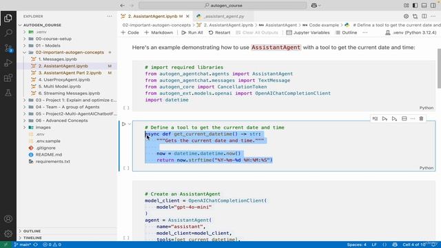 5 -Assistant Agent Explained Code, Execution, and Deep Dive смотреть онлайн