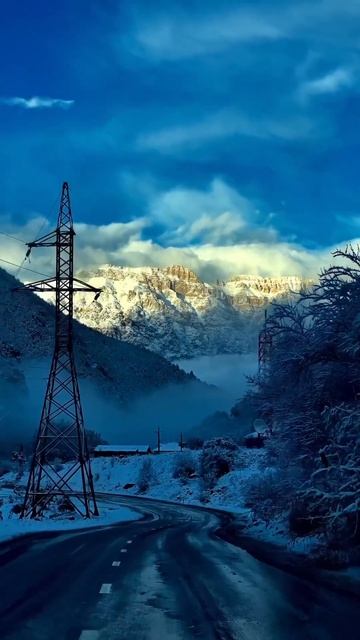 Зимняя сказка в Северной Осетии смотреть онлайн