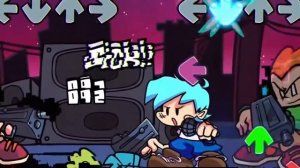 FNF глитч вирус/ Friday Night Funkin