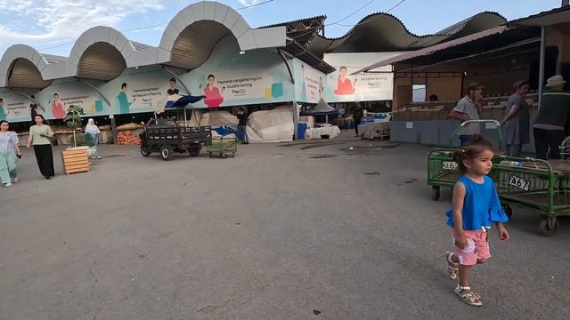 базар ЧорСу, Ташкент. 2023. 4K / Tashkent market смотреть онлайн