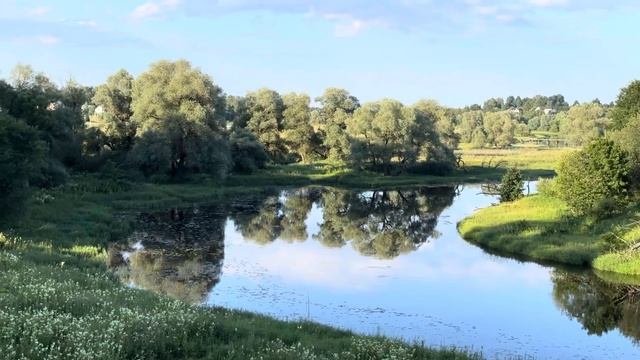 Река Руза в Московской области смотреть онлайн