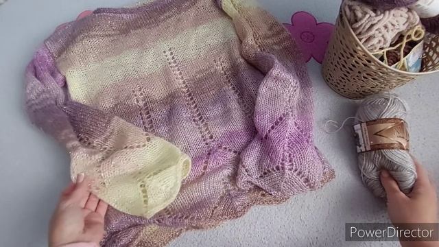 ТУНИКА ИЗ ПРЯЖИ С ЛЮРЕКСОМ АЖУРНЫМ УЗОРОМ смотреть онлайн
