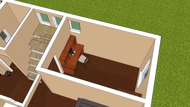 Проект дома 6 на 8 два этажа 90 квм Двухэтажный дом с тр? смотреть онлайн