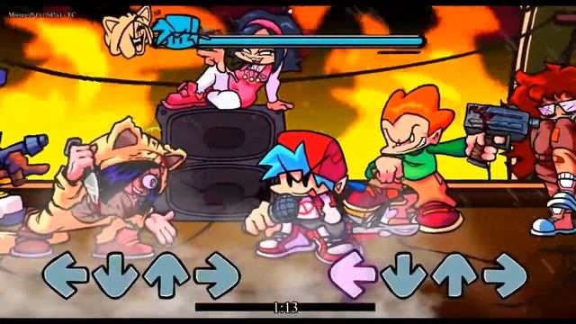 ЗЛОДЕИ! ФНФ МОД-КРАХ ЗЛОДЕЕВ!