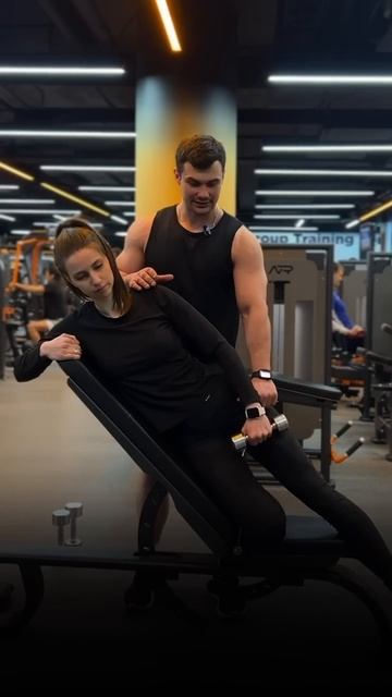 качаем плечи #fitness#плечи#фитнестренеронлайн смотреть онлайн