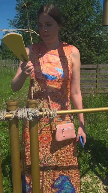 село Архангельское, музыканты на берегу реки Иньва.