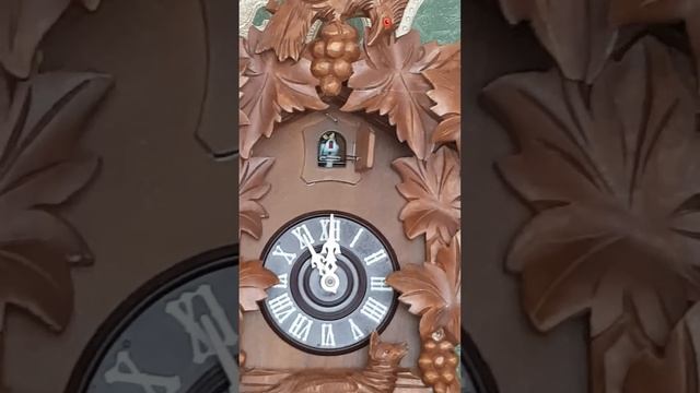 Настенные часы, кукушка. Германия.