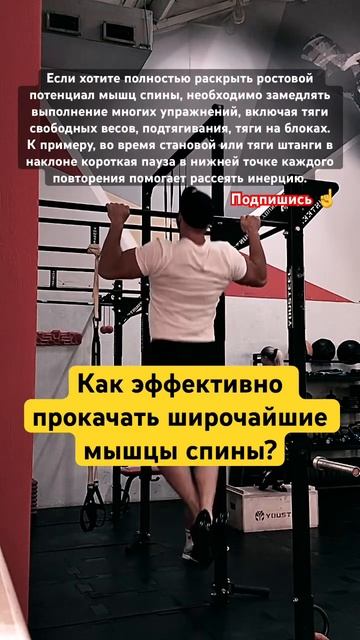 ❗️Как эффективно прокачать широчайшие мышцы спины? #? смотреть онлайн