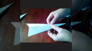 Делаем бумажный дротик