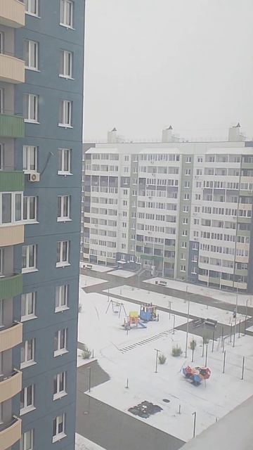 #погода ❤️ Тюмень ❤️Первый снег❤️10.10 смотреть онлайн