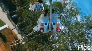 Аттракцион орбита, в парке маяковского, ЕКБ, ЦПКиО!