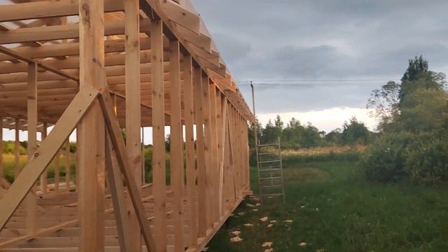 Кровля, обрешетка птичника смотреть онлайн
