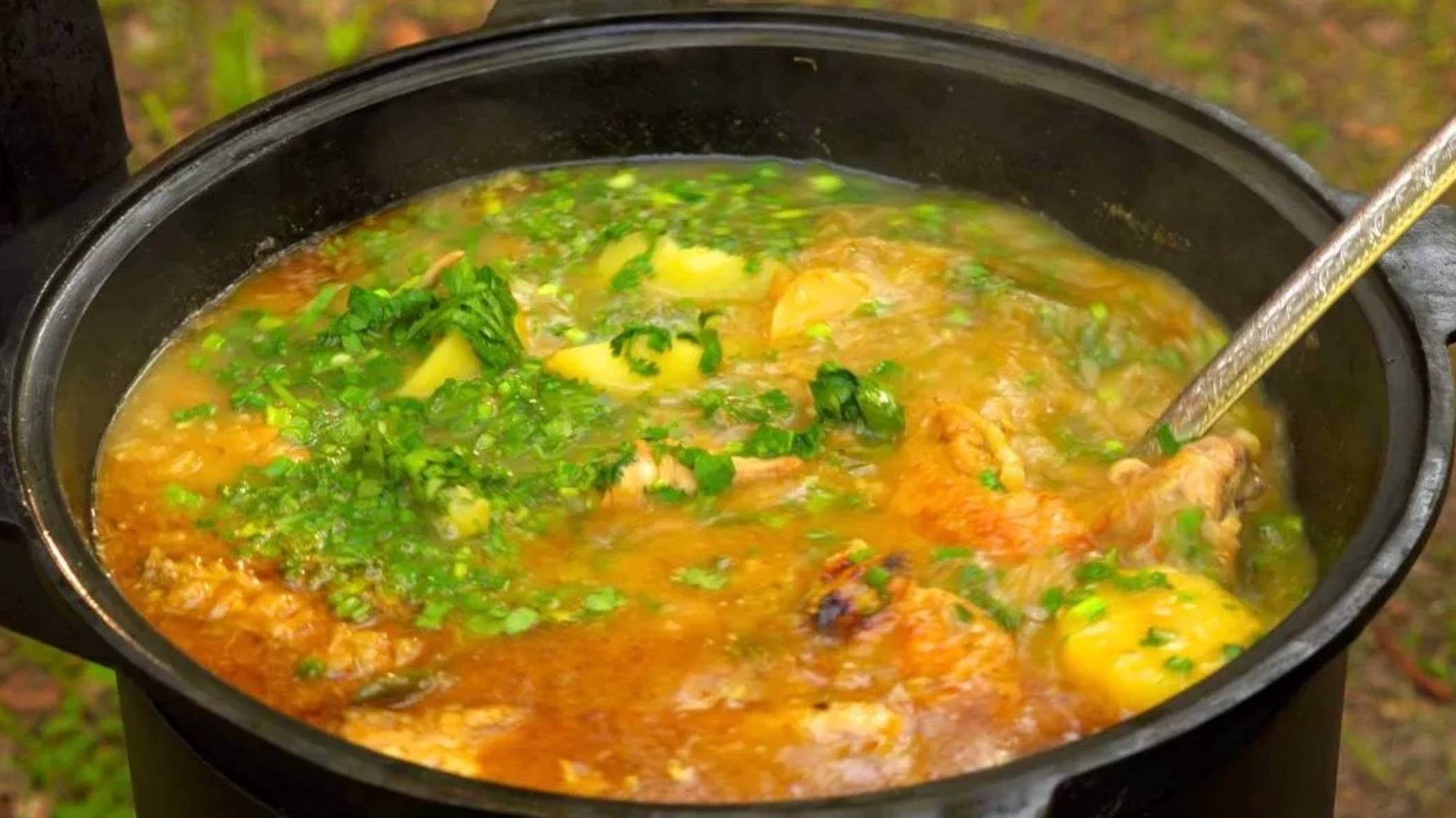 Вкусная БОЗАРТМА ИЗ КУРИЦЫ - на огне или на плите из простых продуктов. Рецепт от Всегда Вкусно! смотреть онлайн