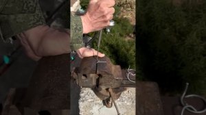 Стойка под удилище для морской рыбалки с берега. ПОДРО