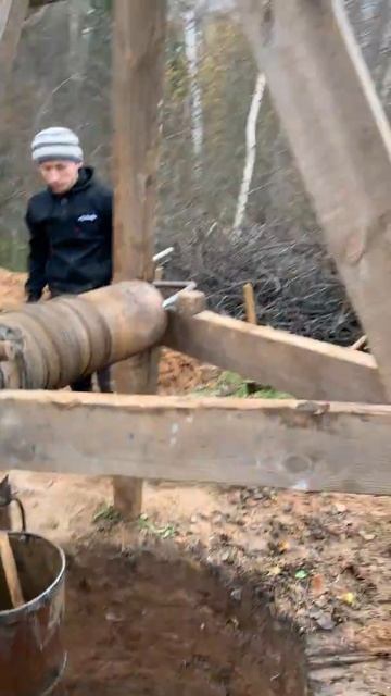 Копка колодца Ситники Сергиево-Посадский район от ком смотреть онлайн