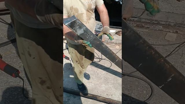 Готовый порог из профтрубы 80×80 на ВАЗ 2110, 2111, 2112 РАЗВЕР?