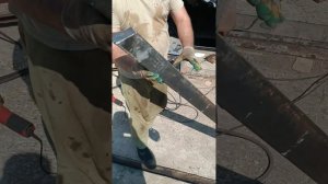 Готовый порог из профтрубы 80×80 на ВАЗ 2110, 2111, 2112 РАЗВЕР?