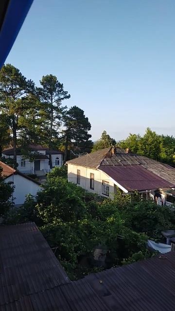 Абхазия. Гудаута. Вид с балкона Апра 2*.