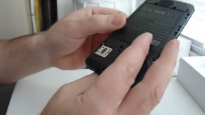 Как вставить SIM-карту в смартфон Vernee T3 Pro