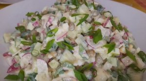 ИНТЕРЕСНЫЙ СУП, два рецепта. И весенний салат. РЕЦЕПТЫ ПП С КБЖУ.