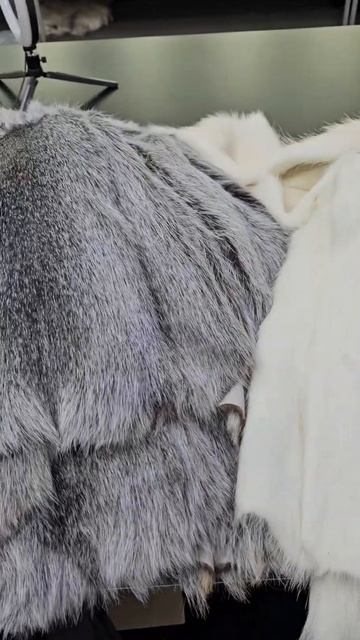 Шуба комбинируем цвет меха #shorts