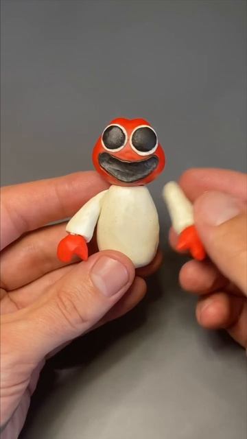 Rainbow Friends Red Smiling Critters #sculpting #plasticine #rainbowfriends #smilingcritters смотреть онлайн