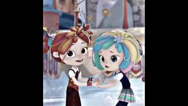 Снежка и Алёнка ❤🩵❄🔥 смотреть онлайн