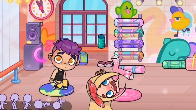 мой день🌅 в аватар ворл//Аватария//тока бока🥥