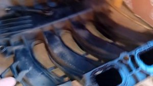 Замена прокладок впускного колектора К4М Рено Меган 2