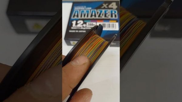 Плетеный шнур для рыбалки Sunline Amazer ULT PE X4 #1.2 (26lb) 200m это о