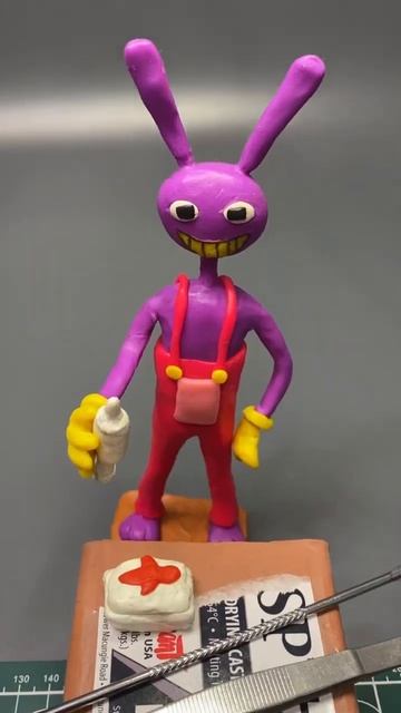 Amazing Didgital Circus Clay Art #plasticine #clayart #didgitalcircus смотреть онлайн