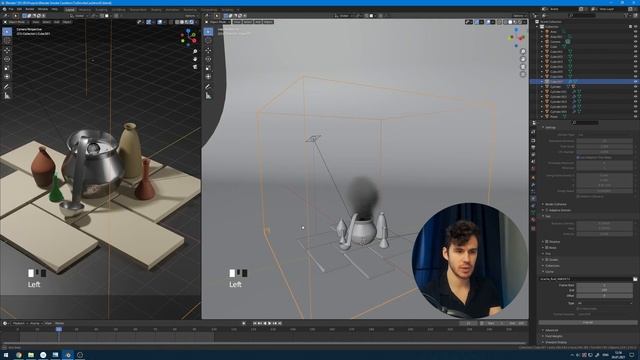 95 Симуляция дыма в Blender 2 9 Mantaflow Уроки на русском для смотреть онлайн