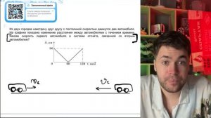 Из двух городов навстречу друг другу с постоянной скоростью движутся два автомобиля - №22154