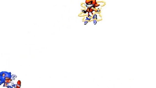 Метал Соник Vs Соник ехе(анимация)