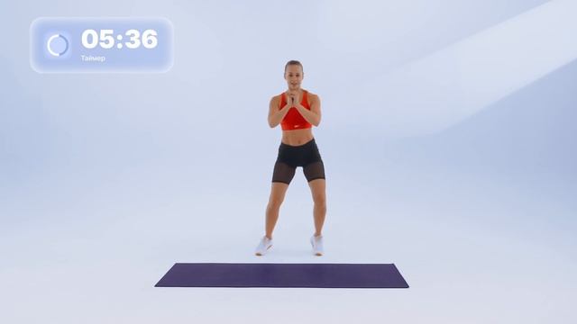 Тренировка на все тело | без инвентаря | домашняя трени смотреть онлайн