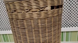 Корзина - Столик (Часть3) РУЧКИ "прорези". Узор "крестики"