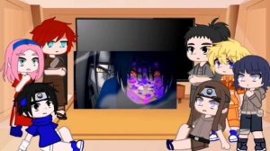 Реакция друзей Наруто на тт