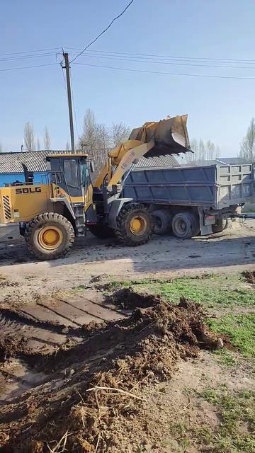 Погрузчик Грузить Навоз смотреть онлайн