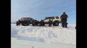 Зимняя рыбалка в Де-Кастри , Лазарев, мыс Джаоре, мыс Ху