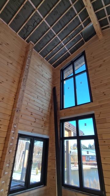 Дом из клееного бруса "Чернишня" для большой семьи смотреть онлайн