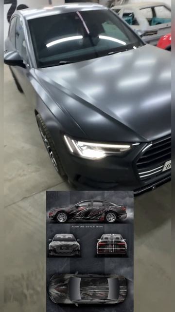 Как тони Старк- Ауди а6 с8 тюнинг #automobile #топ #ремонт #обз смотреть онлайн