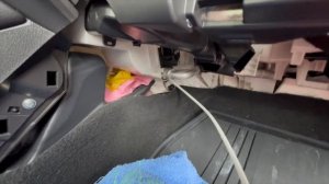 Чистка испарителя кондиционера салона Mazda 6 GJ