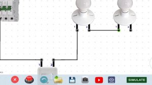 подключение 2 лампочек.