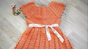 МК Платье для девочки 4-5 лет. Часть 2. (архив)