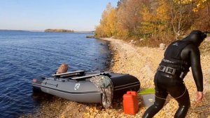 Подводная Охота на Волге в Октябре